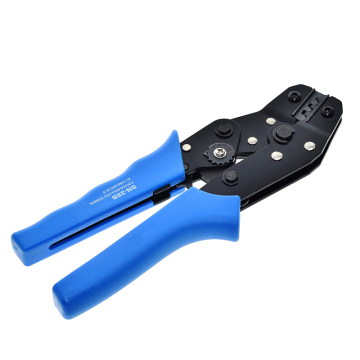 Blue SN-28B High-Carbon Steel Crimping Plier - 2.54mm/3.96mm 28-18AWG Crimper for Dupont Connectors