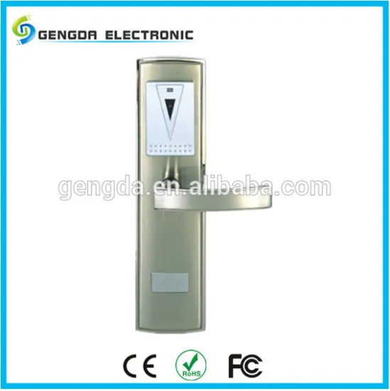 2015 6V New Hotel Lock System Door Lock With Card Or Keyfobs