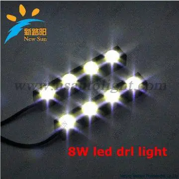 High Power New 12V Daylight 8W Car LED Bumper Decorative eagle eyes