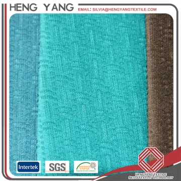 Polyester Knitted Flowers Clothing Burnout Knit Fabric