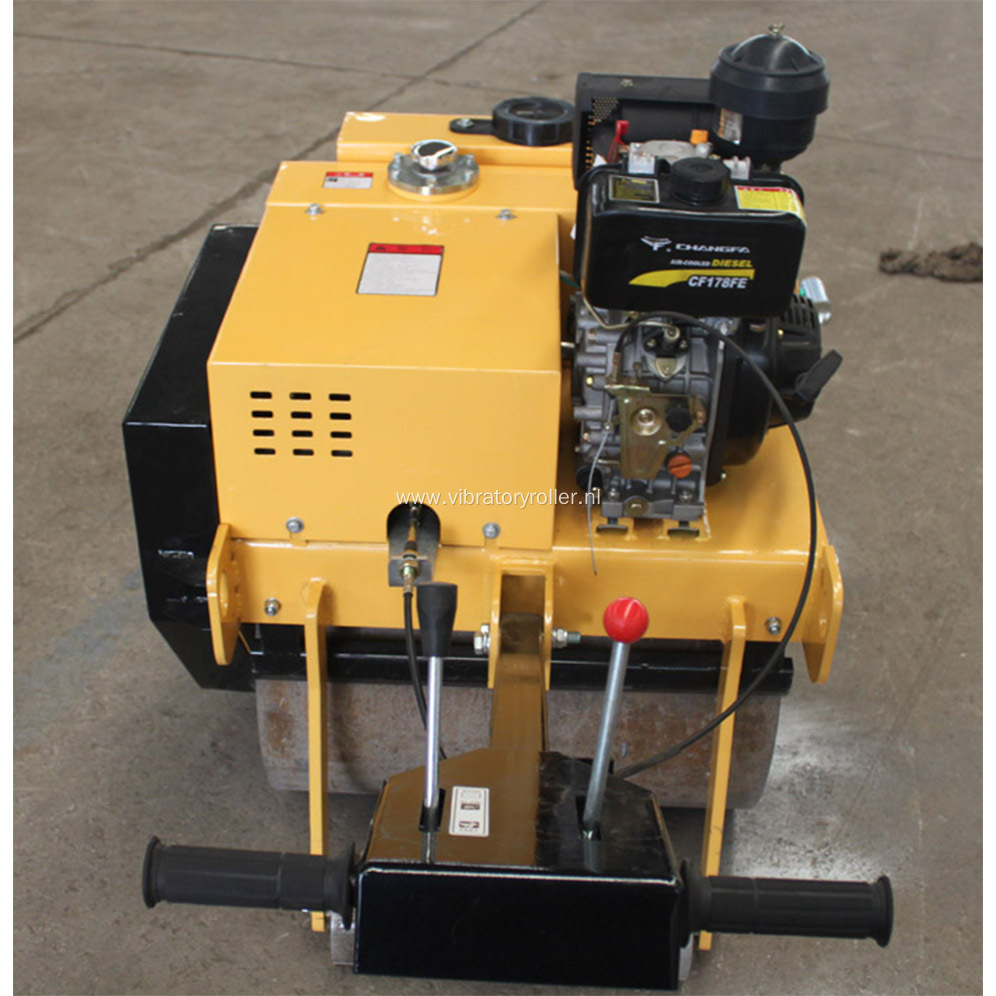 Double Wheel Mini Vibratory Roller Compactor