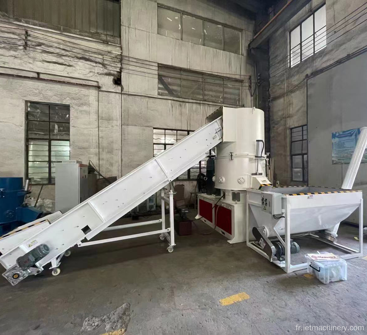 100 kg / h PP PP Film Machine d'agrégat Agglomerateur en plastique