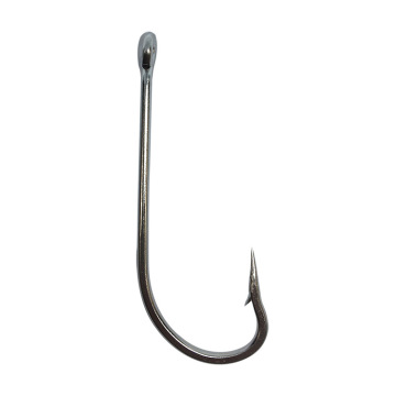 SS34007 Stainless Steel Non-Offset Inner Line Circle Hooks for Saltwater Sea Fishing (1/0 - 12/0)