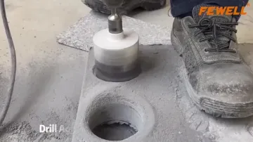 Hot Sale Silver Brazed Diamond Core Drill Bit for Dry Drilling in Reinforced Concrete