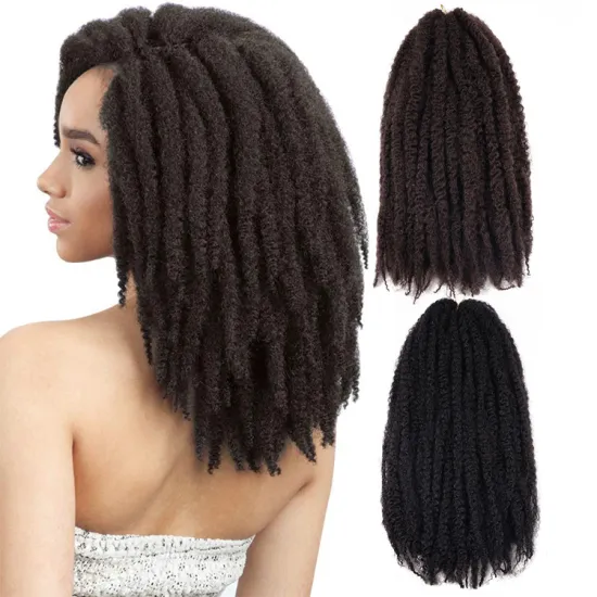 Ombre Marley Braids Hair Synthetic Braiding Hair Twist Crochet Twist Crochet Extensions Hair