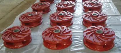 Impeller for slurry pump