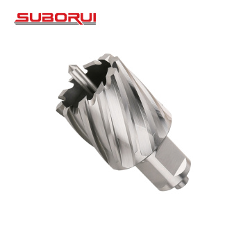Borui Aluminum 30mm Annular Cutter with HSS Weldon Shank for Steel