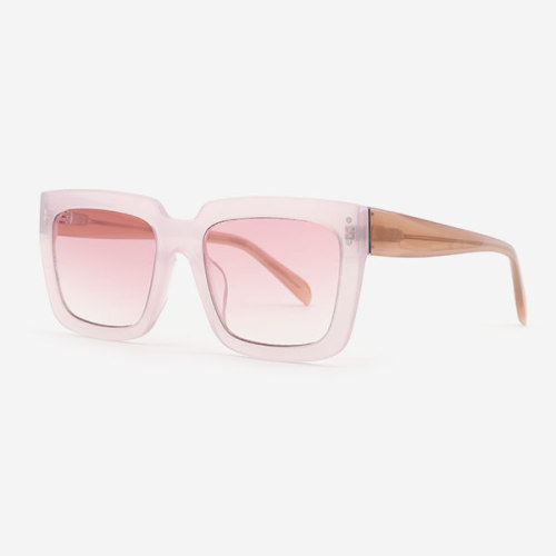 Pilot Square Acetate Women's Sunglasses