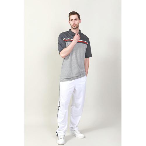 Solid Interlock Fabric MEN'S GOLFER POLO WITH CUT AND SEWN Manufactory