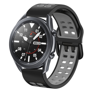 Silicone 22MM Wristbands for Samsung Galaxy Watch 46mm & Gear S3/Watch 3 45mm & Huawei GT Strap