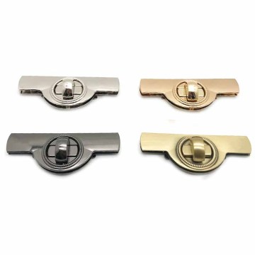 Nickel-Free Swivel Luxury Handbag Accessories: Durable Metal Locks for High-End Bags