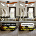 Top style wooden ceiling fan light