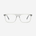 Rectangular Hand-made Men's Optical Frames 21A3113