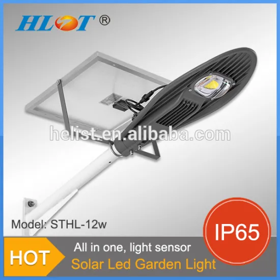 Smart Lighting Street LED Solar Street Light for Garden/ Park With Pole Arm