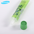 Green Transparent Food Grade Mustard soft squeeze tube