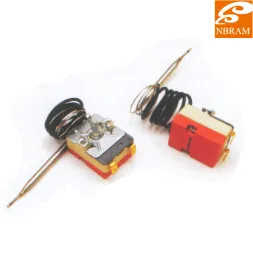 Type E Stainless Steel Capillary Thermostat