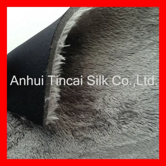 Polyester Sherpa Laminated Fleece Fabric