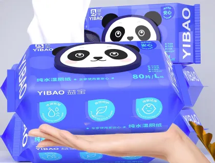 100% Hygienic Pure Water Flushable Toilet Paper Wipes for Intimate Cleansing