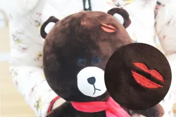 New Custom Soft Brown Bear Plush Toy