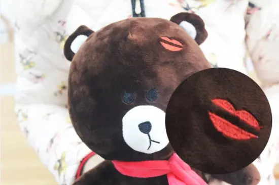 New Custom Soft Brown Bear Plush Toy