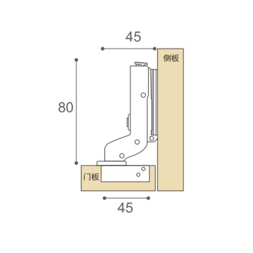 Мягкий близкий шкаф