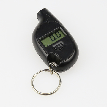Portable Keychain Tire Pressure Gauge: Accurate 0-100psi Digital Mini Tool for Vehicle Tyre Grip Checking