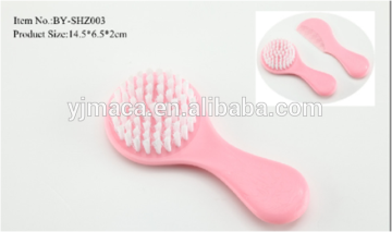 China manufactuer supply good quality plastic baby brush