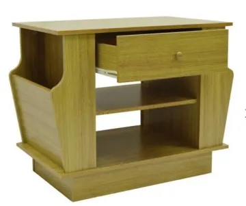 Mahogany Display Coffee Table with Storage