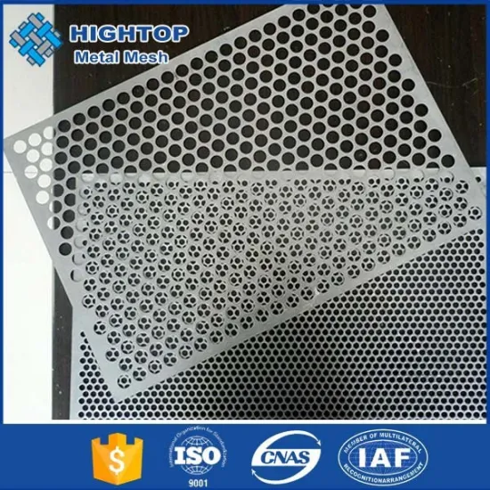 2016 best selling stock cheap aluminum sheet perforated plate customized