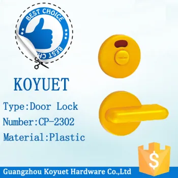 Wholesale Free Sample Factory Directly Toilet Partition Cubicle Plastic Door Lock