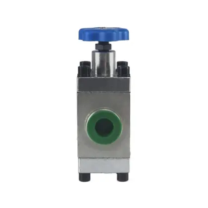Colliery machine hydraulic bidirectional throttle valve