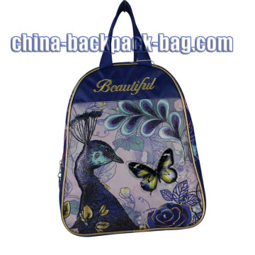 Peacock Print Kids Handbags