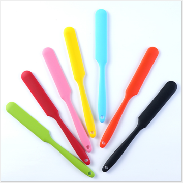 Non-Stick Flexible Silicone Jar Spatula for Cake Cream Butter Scraping