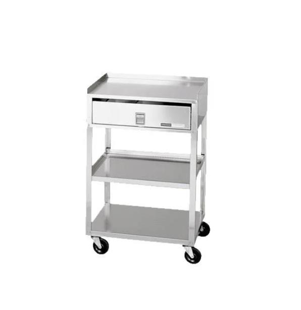 Stainless Steel Hospital Transport Portable Trolley Cart