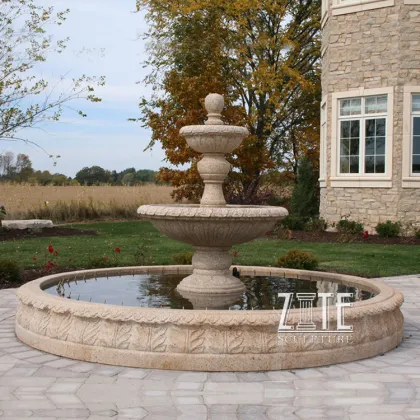 Garden Decoration grand marble fountains