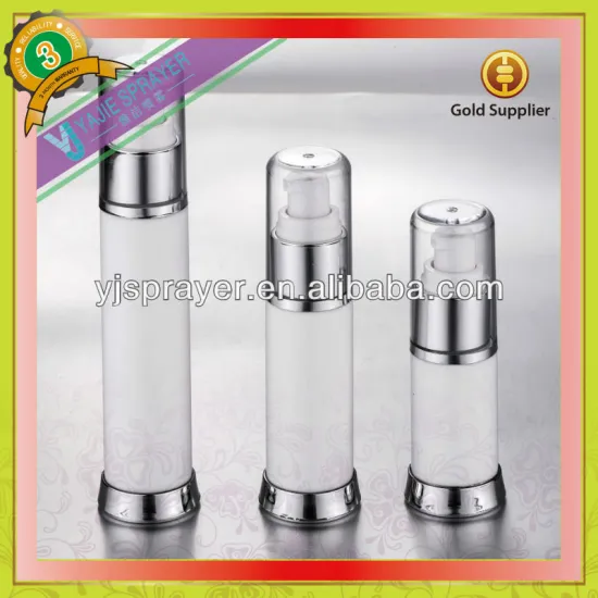 Airless cosmetic containers