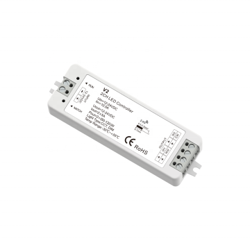 SKYDANCE V2: 12V/24V CCT LED Controller for Dual Color LED Strip Lights - RF Wireless Receiver