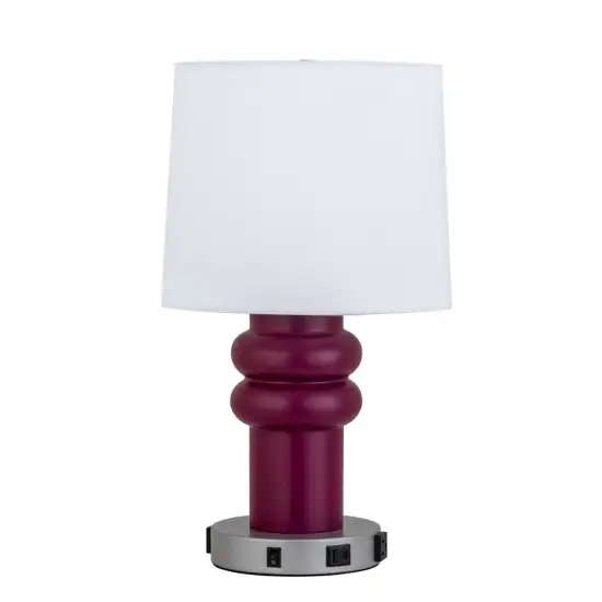 American Hotel Style Resin Desk Lamp - UL Listed