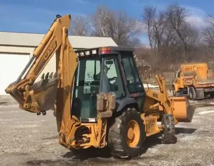 USA-Made 1 Ton Used Backhoe Loader with Excavation for Sale