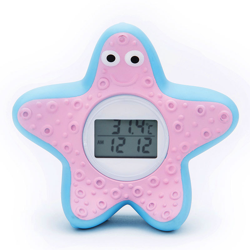 Digital Baby Bath Thermometer Duck Fish Animal Shape Shower Thermometer for Kids