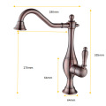 Brass European Style 360 ​​graus Turning Basin Faucet