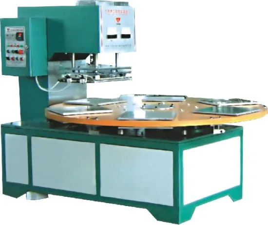 Rotary high frequency blister packaging machine