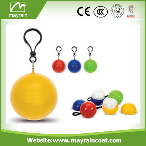 Disposable PE Poncho In Ball
