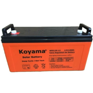 Bateri solar 12v120ah bateri gel kitaran mendalam