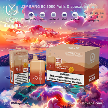 Original UZY BANG BC5K Puffs Vape Germany