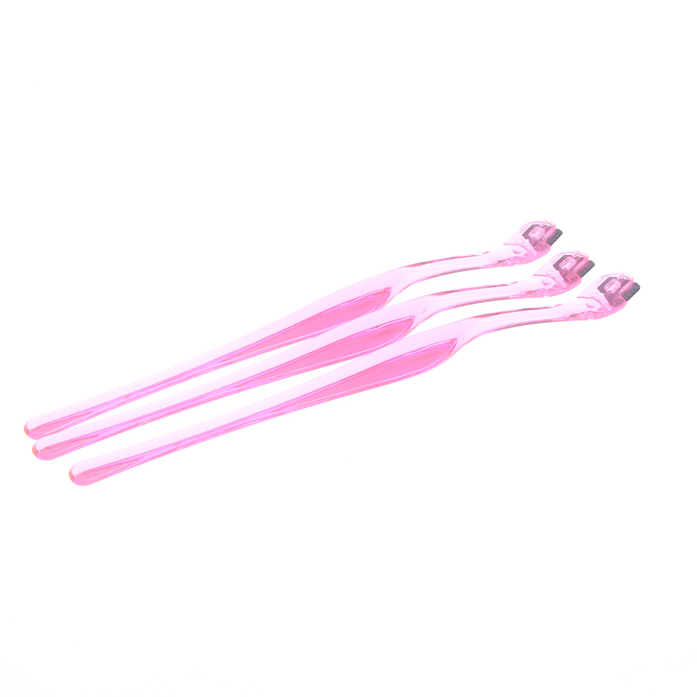 3PCS Pro Eyebrow Brow Razor 14.5CM High Quality Eyebrow Trimmer Shaper Shaver Face Hair Remover Set for Eyebrow Trimmer