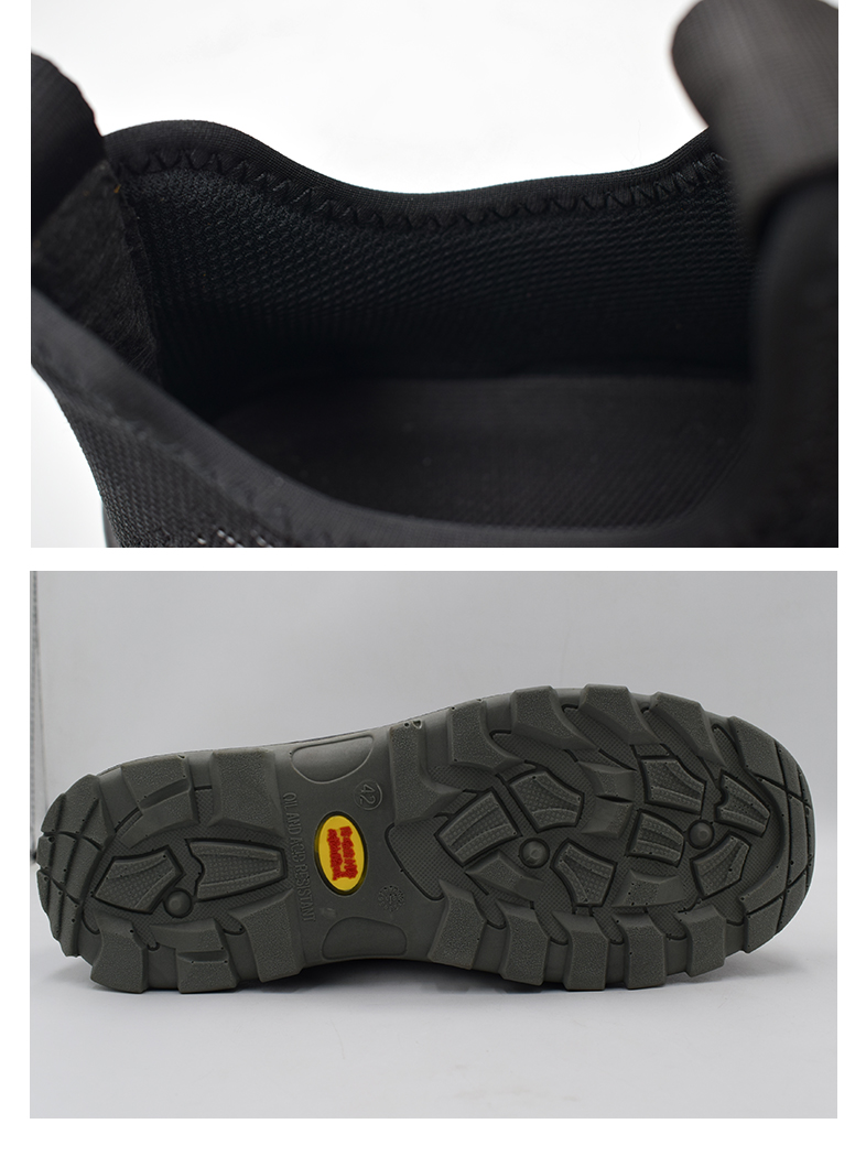 Anti-smashing and anti-stabbing labor safety shoes