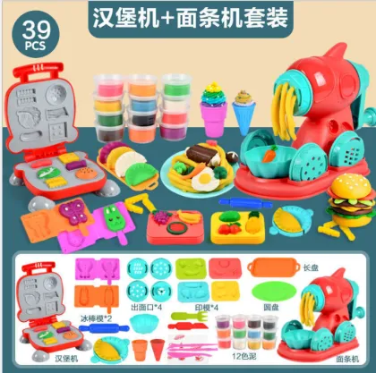 clay noodle machine Play-dough toy super light clay