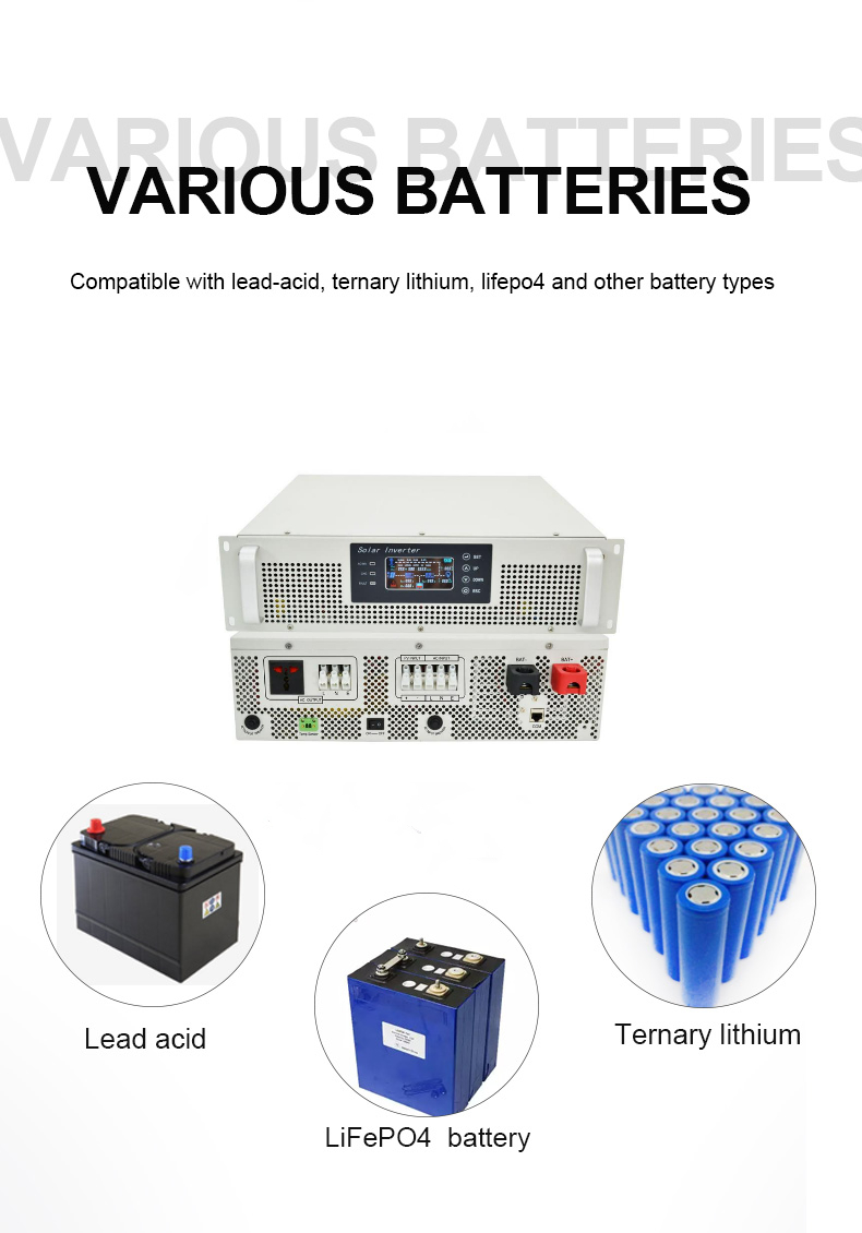 48v 6000w Hybrid Inverter With Mppt Controller For Off-grid Solar Power ...