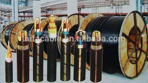 Supply Copper conductor XLPE insulated PVC sheath LV MV underground Power Cable